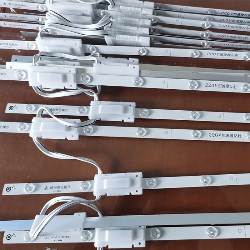 led高压3030灯条防水220v广告双面软膜对打灯箱光源漫反射条户外