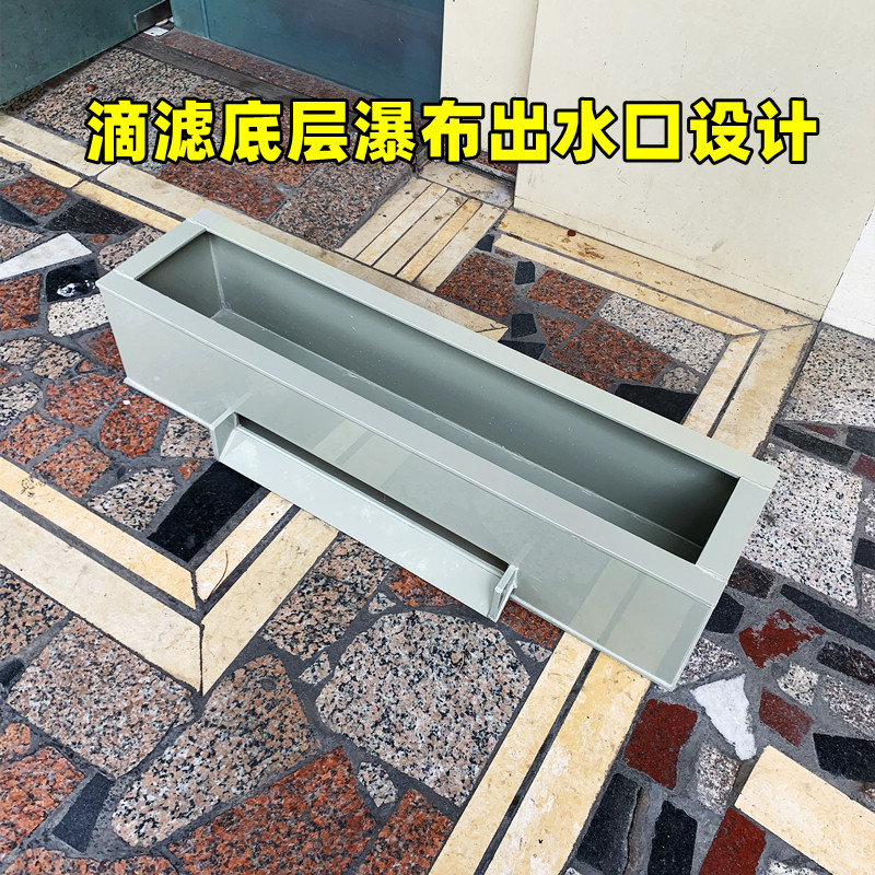 PP塑胶加厚款滴流盒过滤器 外置式金鱼缸过滤槽 多层滴滤盒配件适