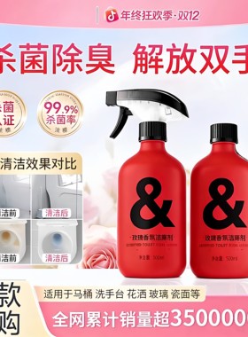 【下单立减50】马桶清洁剂除臭留香氛泡泡强效厕所除垢洁厕剂JT2