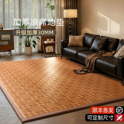 夏天凉席地垫2026新款睡觉打地铺
