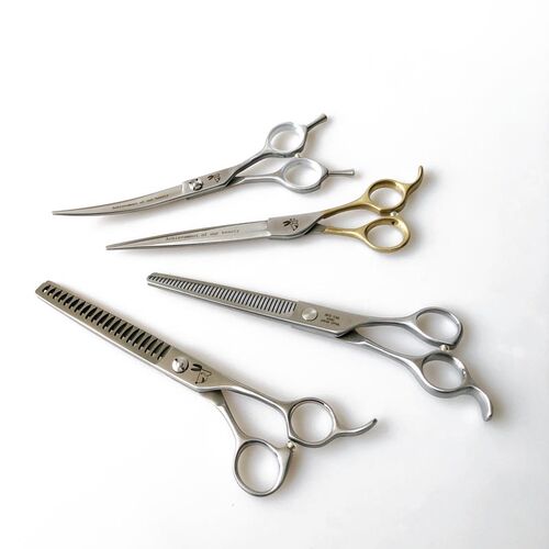 秀士专业宠物美容师剪刀狗剪子直剪弯剪牙剪鱼骨剪碰碰剪造型剪