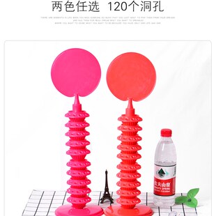 糖果盒子塔型展示架?棒棒糖架子肉串展示台桌面小货架葫芦串插盒