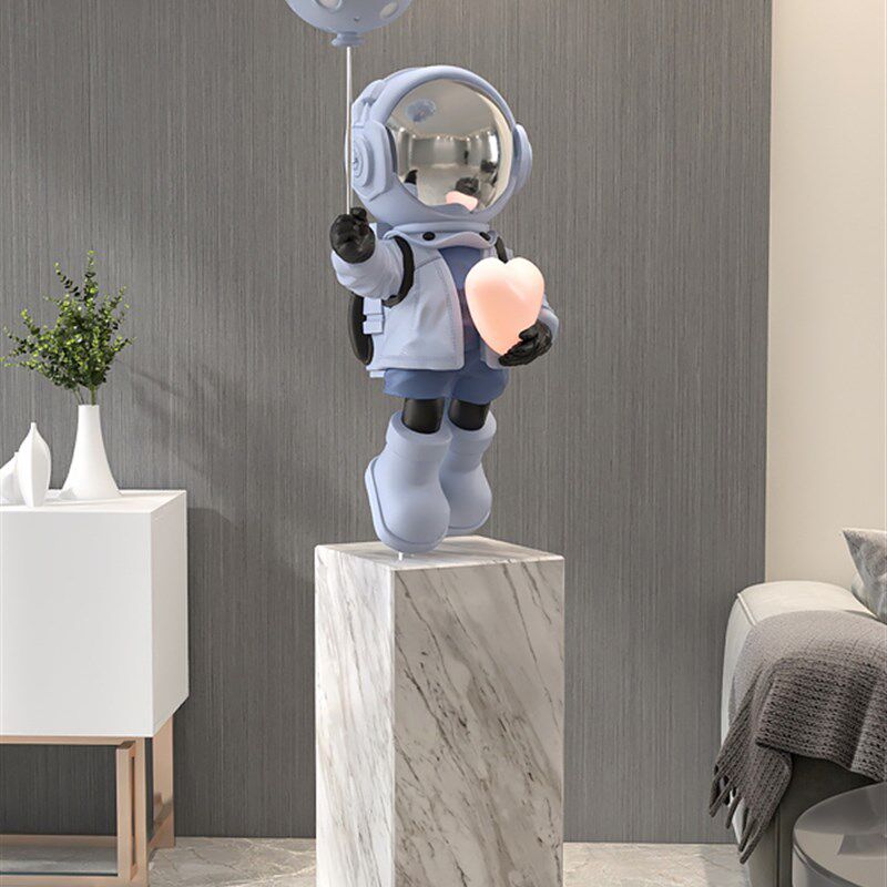 采购产品太空人太空人装饰品,可接近的豪华和优雅的客厅,大落地灯