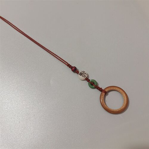 绣眼鸟笼手扣鸟笼配件挂绳吊坠纯手工编织南笼苏笼绣眼笼扣手贝子