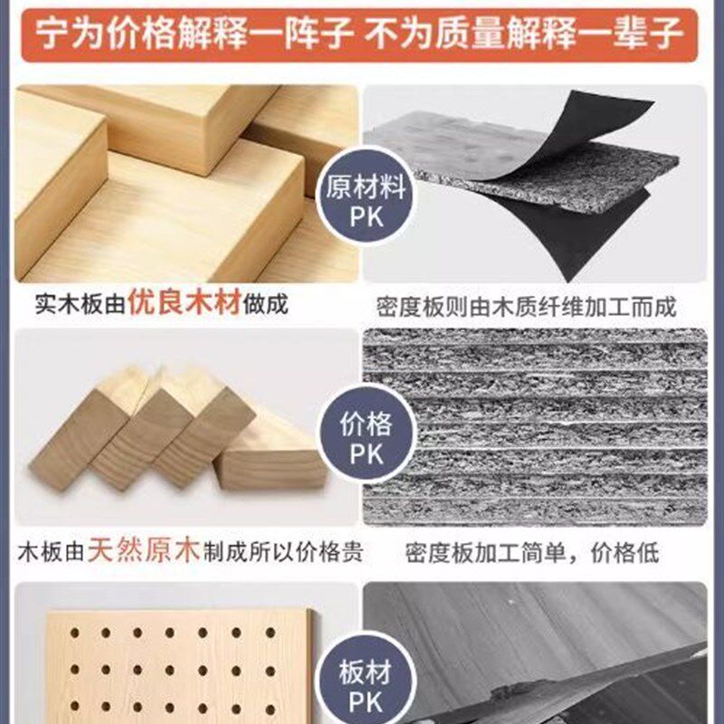 实木洞洞板墙上置物架木质墙壁挂墙书架隔板收纳架挂板墙面架