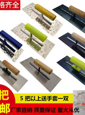 瓦工泥工油漆新型工具大全贴地板砖专用批土批抹灰刀刮平装修神器