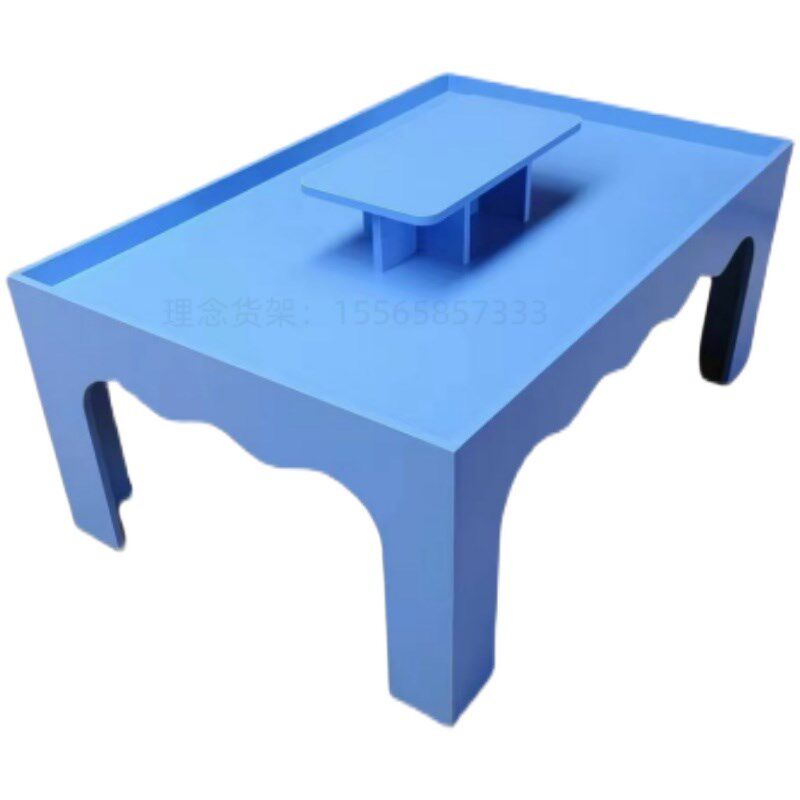玩具桌子儿童多功能益智积木桌商用太空沙桌考古体验桌木质