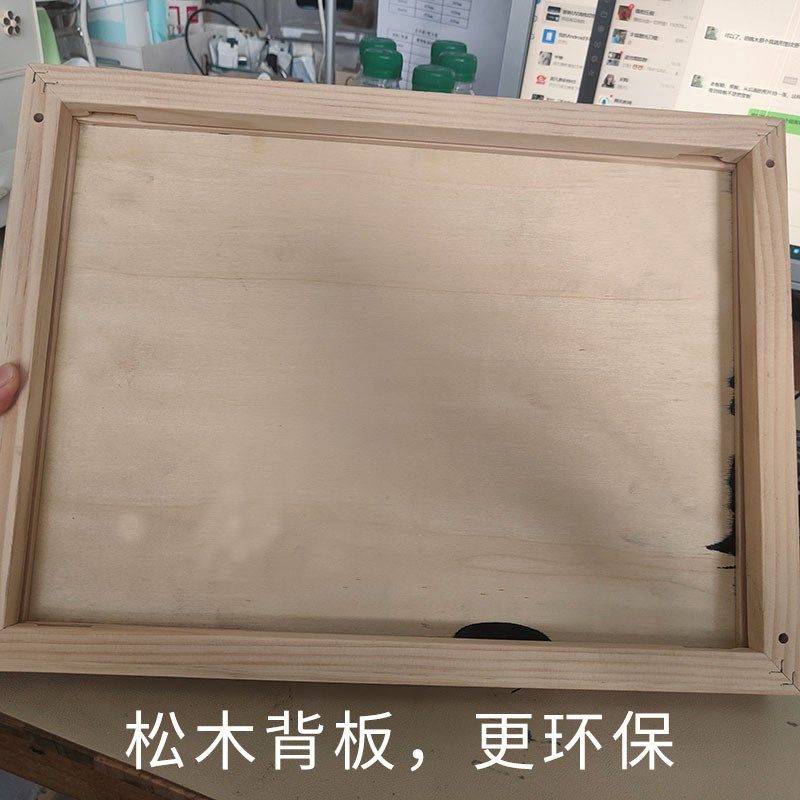 实木强定制电箱盖板磁性黑板电表箱装饰画遮挡配电箱磁吸挂画弱盒