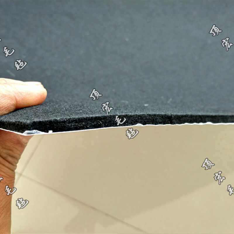 自粘垫背胶毛毡汽车家居装修装饰隔音防震桌椅家具保护垫自粘地毯