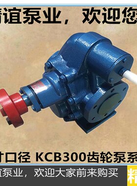 高温电动轴承齿轮泵KCB300齿轮油泵自吸泵抽油神器泵机油泵输送泵