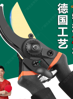 德国剪树枝专用剪刀果树修剪刀园林剪子省力剪粗枝花木花卉剪家用