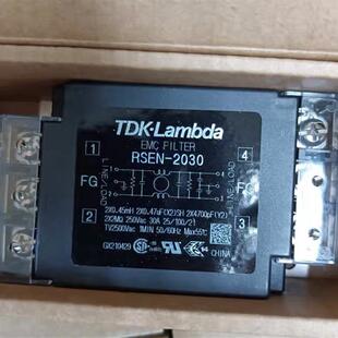 现货TDK-LAMBDA EMC噪音滤波器 ENF RSEN-2030D 30A250V
