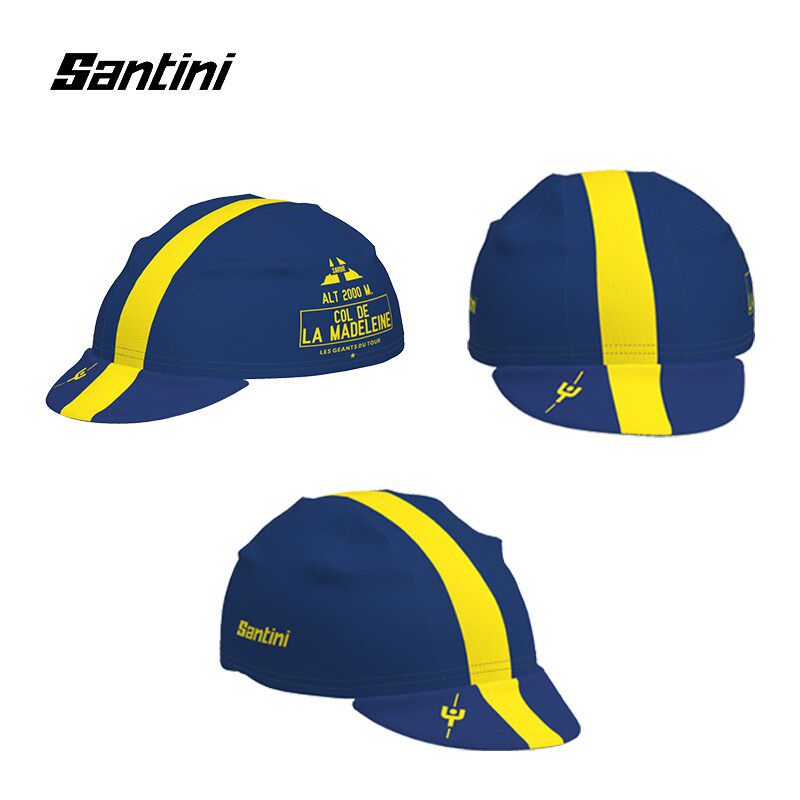 Santini2025环法夏季男子和女子户外运动公路自行车骑行帽系列