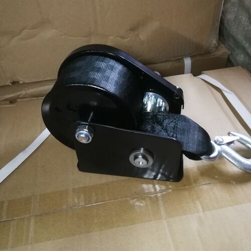 织带手摇绞盘800磅6米布带绞车刹车双向自锁卷扬机