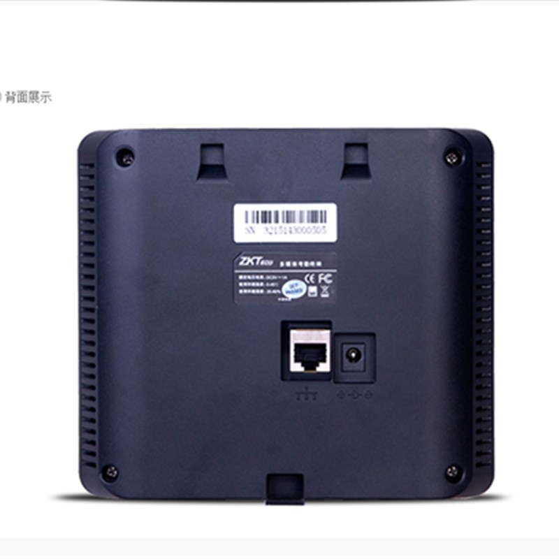 中控UF100PLUS人脸面部识别指纹打卡钟英文/繁体定制考勤机智能