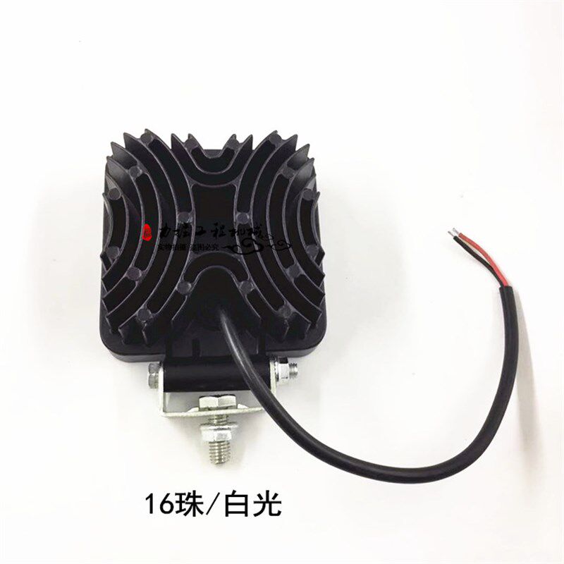 挖机大灯led灯24v12伏挖掘机工作大臂灯超亮工程车铲车装载机散光