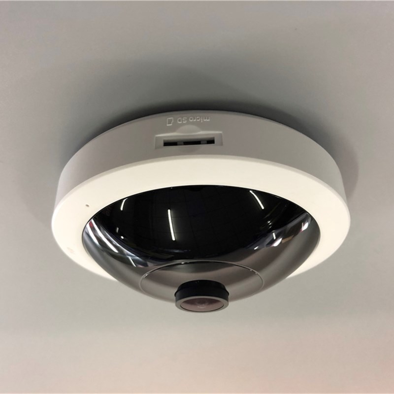 TP-LINK 全景无线摄像机360度500万超清家用红外夜视监控IPC55A
