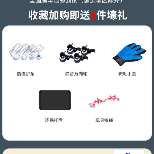 不锈钢狗笼子大型犬中小型犬室内外金毛边牧拉布拉多专用折叠狗笼