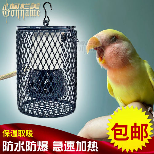 鹦鹉爬虫龙猫宠物丁鸡猫狗陶瓷红外保温灯龟箱芦蜜袋鼯取暖加热灯