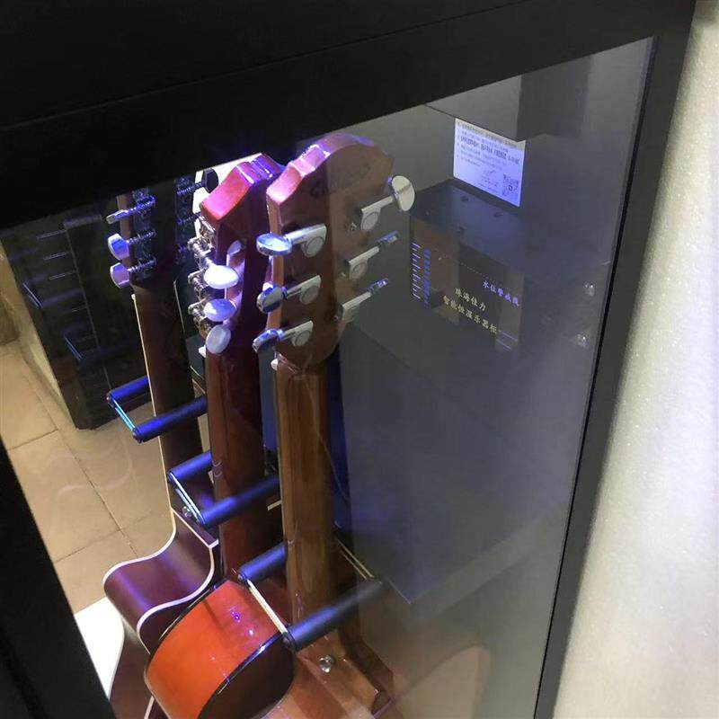 吉他防潮箱智能除湿加湿恒湿柜电木吉他贝斯小提琴琵琶乐器展示柜