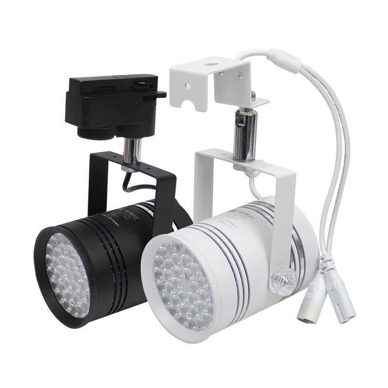 led36珠60W珠宝射灯挂钩式展览照明灯光轨道式店铺专用饰品聚光灯