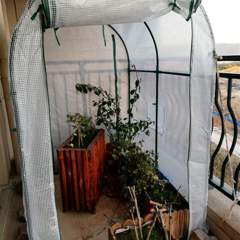 多肉保温棚植物保温罩温室暖房花房多肉防雨保温防冻庭院大棚骨架