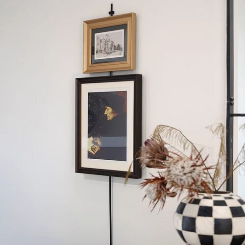 复古金属吊杆南洋风装饰画中古组合挂画立体小众玄关艺术走廊壁画