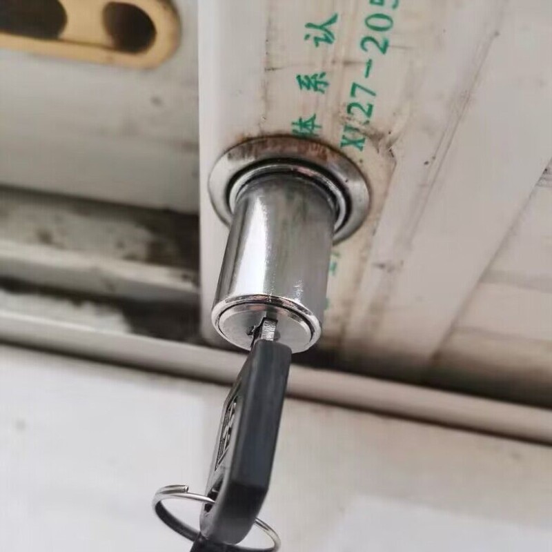顶锁门锁移门锁105趟禁锁柜子推拉门锁按锁办公锁扣家具橱柜门锁