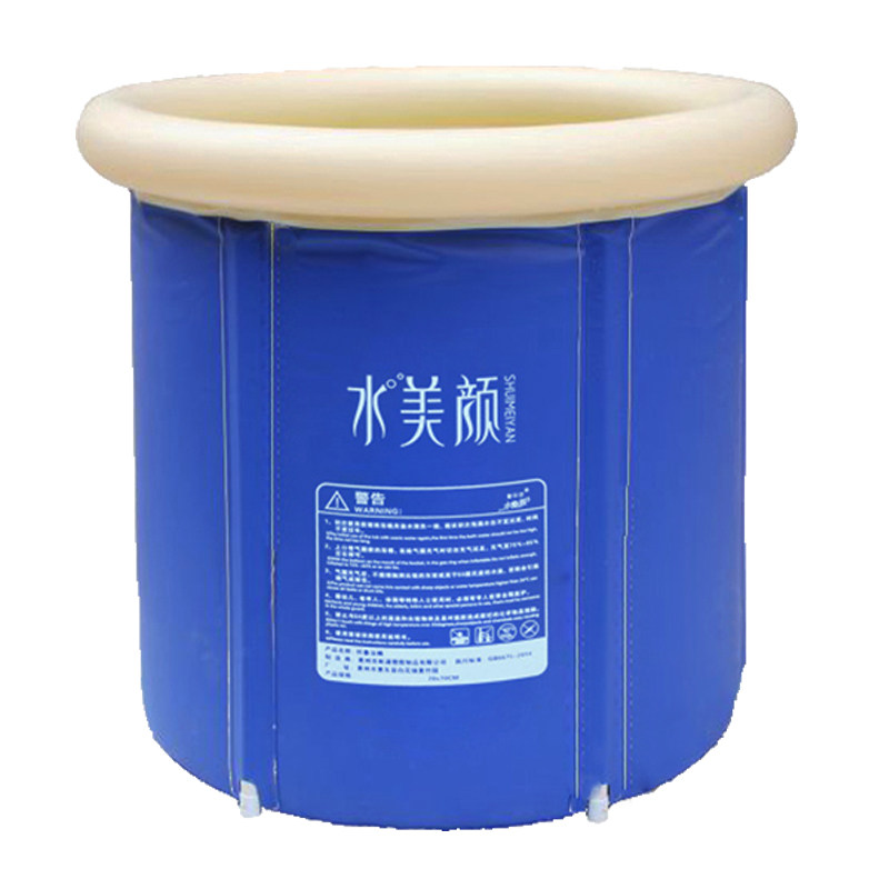 双人加大号泡澡浴桶夫妻折叠沐浴池家用超大号情侣胖子全身洗澡盆