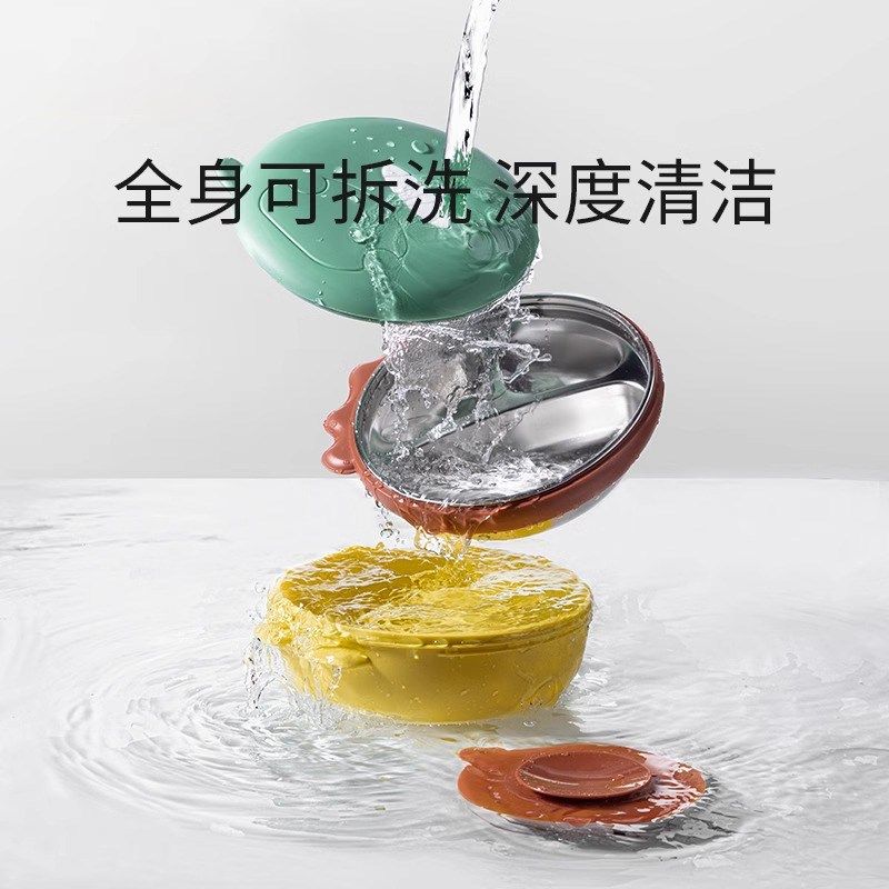 宝宝注水保温碗辅食婴儿专用米粉喝汤恒温碗幼儿童餐具