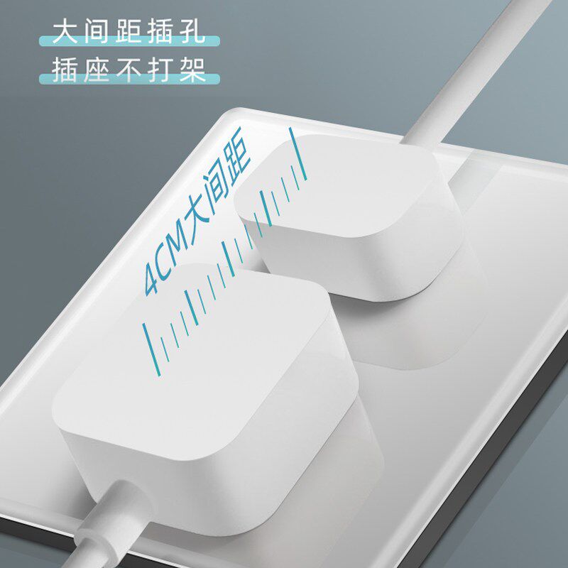 玻璃开关插座全屋套餐斜五孔面板扦插多孔墙壁墙上墙体暗线大面板