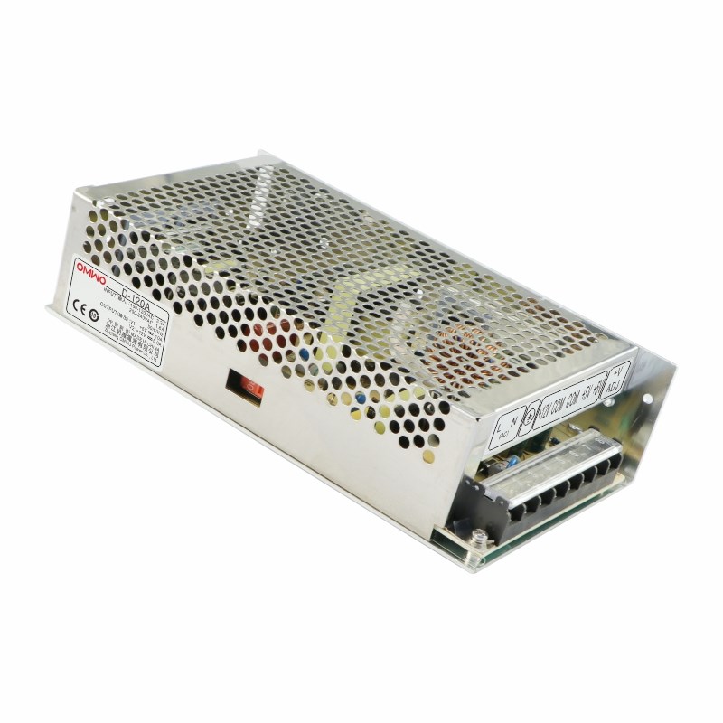 D-120A 5V12A12V5.0A双组输出明维工业控制直流开关电源供应器