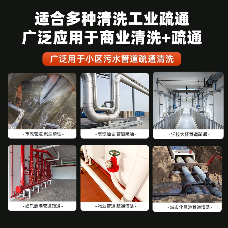 洗车机电动220v商用高压清洗水枪家用下水道管道疏通增压洗车水泵