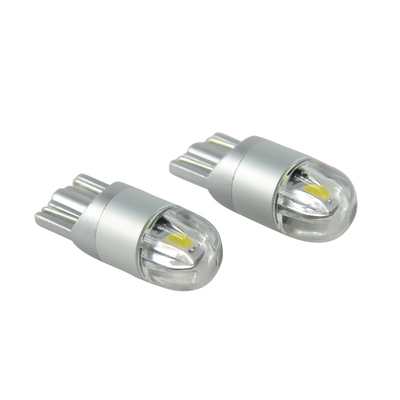 汽车LED示宽灯小灯泡t10led灯w5w日行灯示廓牌照灯改装冰蓝色12V