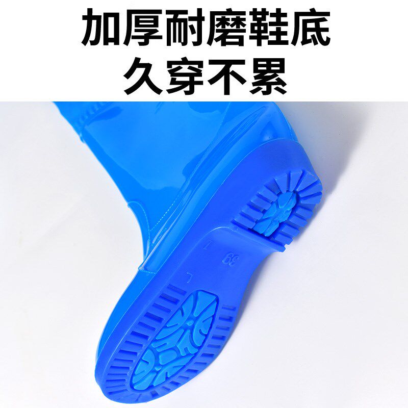 女士下水裤赶海装备大人防水衣下半身涉水服水裤水鞋连体全身雨裤