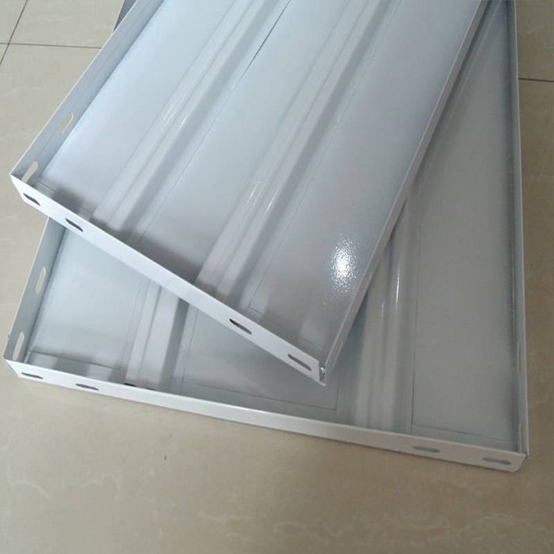 加厚角钢层板置物架 家用铁制转角货架 可调节高度 多功能可移动