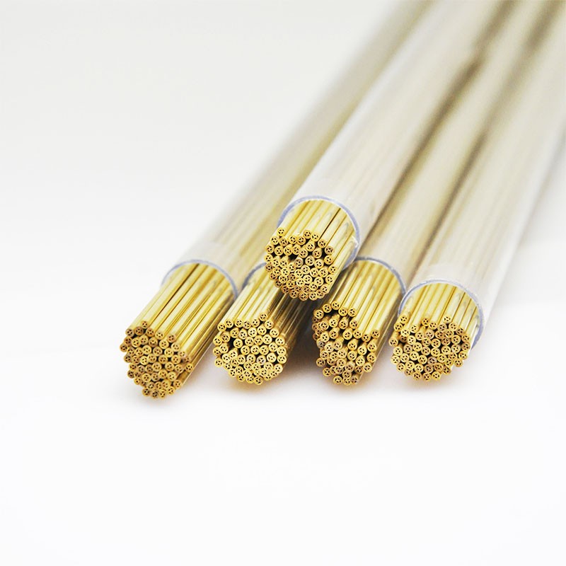 穿孔机铜管电极管电极丝打孔机细孔放电铜管多孔黄铜管1.0-4.0mm