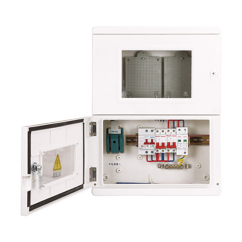 玻璃钢箱分布式光伏并网单相配电箱5kw8kw塑钢并网箱10kw220V