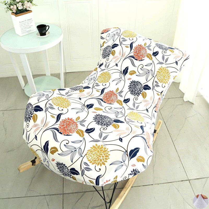 2024弹力通用椅子套罩摇躺阳台休闲沙发单人座大懒人蜗牛龙虾保护