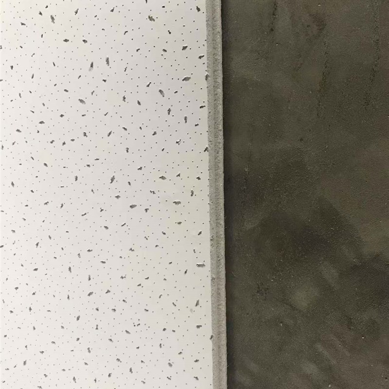 矿棉板悬吊式天花板材料600x600办公室天花板装饰板无尘防潮降噪