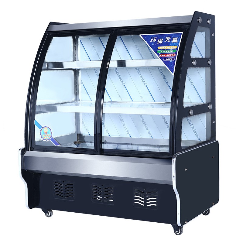 凉菜展示柜冷藏保鲜柜商用小型点菜柜串串烧烤鸭脖熟食卤菜展示柜