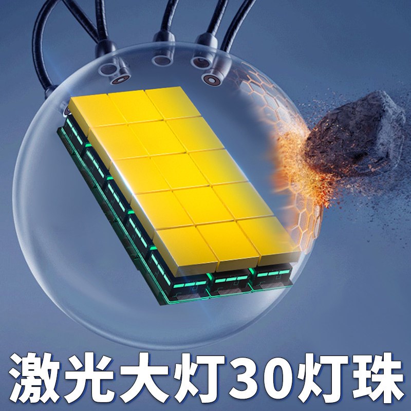 江淮帅铃Q6改装led前大灯远近光一体雾灯车灯强光超亮货车灯泡24V