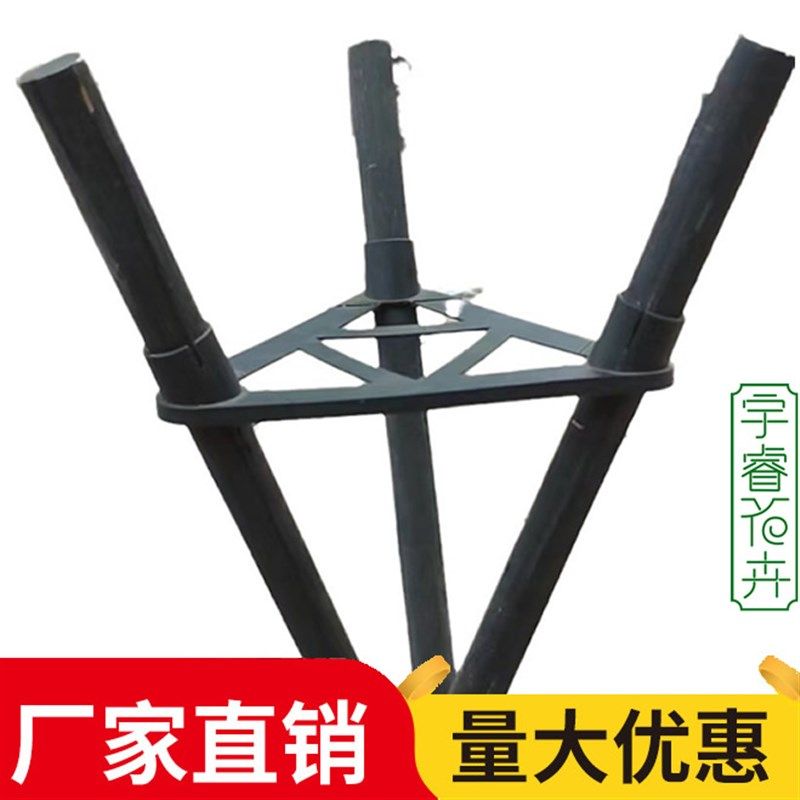 包邮开业三脚架花架花篮三角支架落地门口装饰花架子木质含塑料底