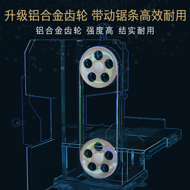 冠霆锯骨机商用电动切骨机大型台式切割冻肉猪蹄据牛排骨冻鱼家用