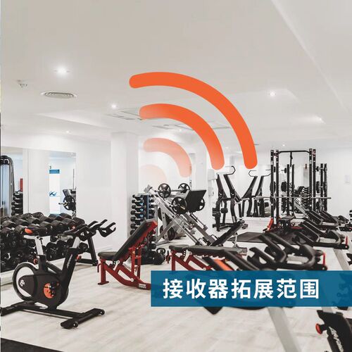 防水游泳馆健身房瑜伽馆普拉提专用实时监测心率系统心率带臂带