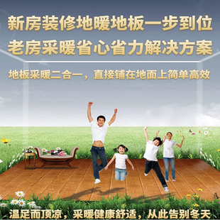 电地暖家用石墨烯发热地板碳纤维发热线电热地板地暖地板发热电缆