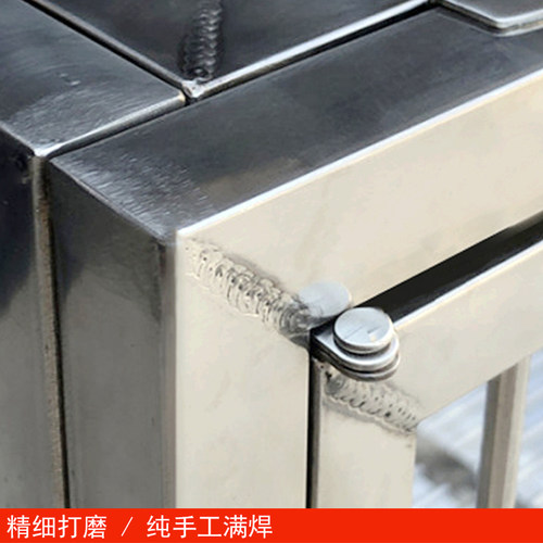 不锈钢狗笼子小中型犬宠物店多层寄养笼繁殖笼加粗封闭三层组合笼