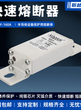 汽车保险丝快速直流熔断器DC1000V80A100A125A160A180A200A225A芯