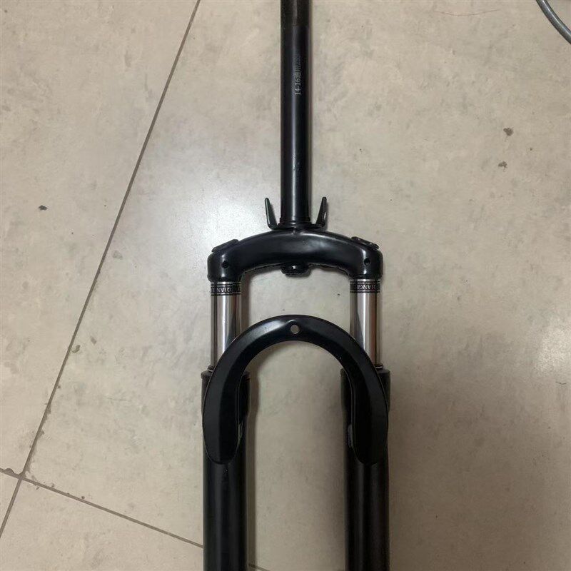 简易款电动车前减震前叉两轮自行车避震器14寸16寸通用仿液压前叉