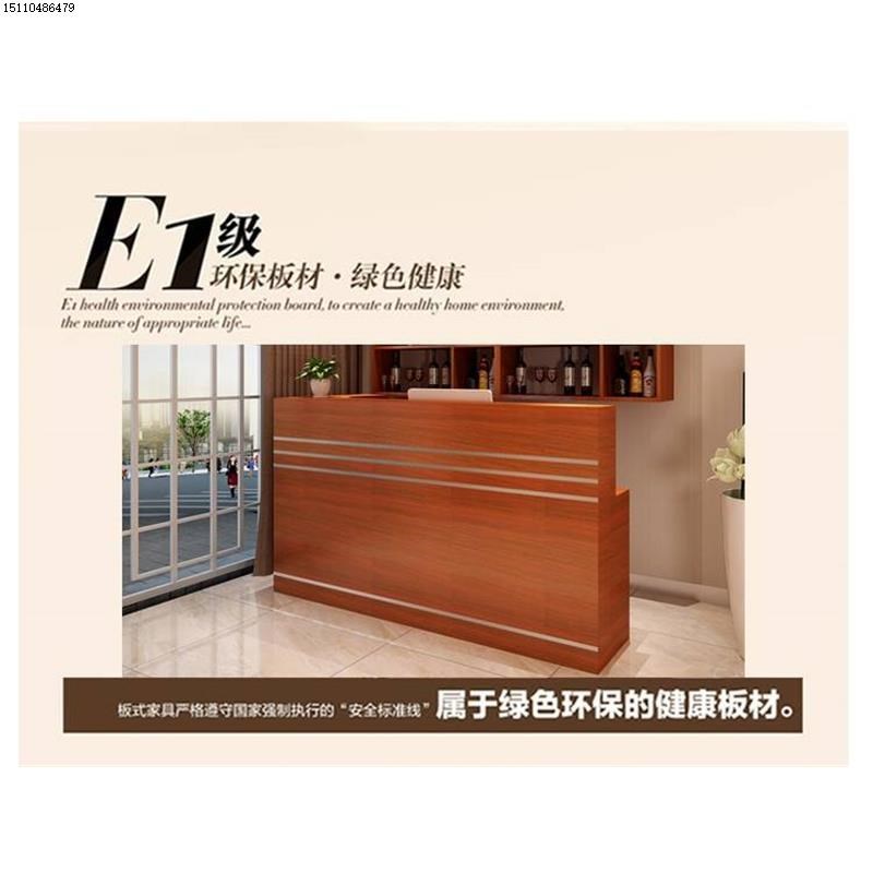 包安装热卖转角吧台收银台柜台简约现代超市前台接待台服装店饭店